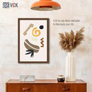 VCK 20x30 Brown Poster Frame 3 Pack, Wood Picture Frame with Exclusive Wood Grain, Wall Mounting Hanging by CozyNest Decor