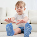 Zaples Baby Non Slip Grip Ankle Socks with Non Skid Soles for Infants Toddlers Kids Boys Girls by TinyTreasures Baby Boutique