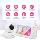 VTech Video Baby Monitor with 5" LCD Screen, Up to 17Hrs Video & 31Hrs Audio Battery Life, Night Vision, 1000ft Range, Pan-Tilt-Zoom, Lullabies, Soothing Sounds, Temperature Sensor, No WiFi: 924W by TinyTreasures Baby Boutique