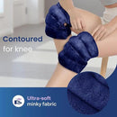 REVIX Microwavable Knee Heating Pad, Heated Wrap with Moist Heat for Elbow & Joint Support, Reusable Hot or Cold Compress for Women & Men by CozyNest Decor