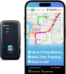 Spy Tec Mini GPS Tracker for Vehicles & Kids | Up to 14-Day Battery Life | Waterproof Magnetic Case, Geofencing, Portable Real Time GPS Car Tracker w/Lifetime Support | Subscription Required by TinyTreasures Baby Boutique