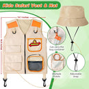 Kids Explorer Kit & Bug Catcher Kit, Kids Camping Gear for Kids, Outdoor Exploration Set with Vest & Hat, Ideal Outdoor Camping Adventure Toys for Ages 3 4 5 6 7 8 Boys Girls by TinyTreasures Baby Boutique