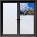 Window Privacy Film with Installation Tools, White Frosted, Static Cling, Anti UV, Heat Control, Ideal for Home Shower Office Glass Door (White Frosted, 23.6X78.7Inch) by CozyNest Decor
