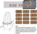 HLDD HANDLANDY Work Gloves for Women and Ladies, Leather Gardening Gloves Flexible Mechanic Working Gloves by GreenHaven Gardens