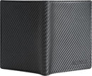 Polare Luxury RFID Blocking Leather Passport Holder Travel Wallet For Men and Women (Carbon Black) by TinyTreasures Baby Boutique