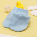 Newborn Baby Mittens No Scratch Cotton Elastic Wrist Gloves Infant Toddler Mittens for Baby Boy Girl 0-6 Months by TinyTreasures Baby Boutique