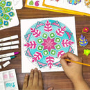 Imagimake Mandala Art Kit | Watercolor Paint Set | 12 Exciting Mandala Projects in Arts and Crafts for Kids Ages 8-12-14-16 | Craft Kits for Adults & Kids | 8 Year Old Girl Birthday Gifts by TinyTreasures Baby Boutique