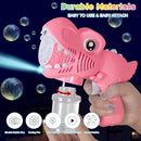 Onory 1 Pack Bubble Gun Machine for Kids, Bubble Gun with Bubble Solutions for Boys Girls, Bubble Blaster for Summer Toy, Party Favors, Outdoor & Indoor Activity, Birthday Gift, Bubble Blower by TinyTreasures Baby Boutique