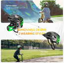 ROCKBROS Kids Bike Helmet Adjustable Detachable Full Face Bike Helmet for Children Bicycle, Skateboard, Scooter, Protective Gear by TinyTreasures Baby Boutique