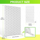 Outdoor Privacy Screen,72" H×47" W Metal Privacy Screen, Freestanding Privacy Fence Panels for Patio