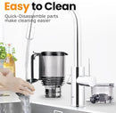 Cold Press Juicer,Slow Masticating Juicer Machines with 5.3" Large Feed Chute for Most Fruits and Vegetables,Easy to Clean Lemon Orange Juicer with 250W Motor and High Juice Yield,Deep Grey by CozyNest Decor