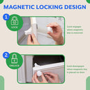 Eco-Baby Universal Replacement Keys for Magnetic Cabinet Locks [3 Universal Keys] Child Safety for Drawers and Cabinets - 3 Keys for Child Proof Kitchen Bathroom Cabinet Locks by TinyTreasures Baby Boutique