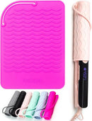 ANGENIL Heat-Resistant Silicone Mat for Hair Irons, 9 x 6.5 inch, Protecting Your Counter Safely by CozyNest Decor