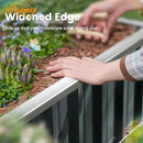 KING BIRD Galvanized Raised Garden Bed with 2 Installation Methods for DIY, 101" x 36" x 18" Heightened Planter Kit Box Outdoor for Deep-Rooted Vegetables, Flowers, Green by GreenHaven Gardens