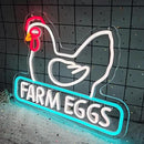 Chicken Coop Neon Sign Chicken Cluck Led Light Up Sign Farm Chicken Coop Farmhouse Kicthen Garden Decor Chicken Coop Sign Birthday Gifts for Family USB Powered Neon Sign,Size15.7*11inch(JWD025) by GreenHaven Gardens