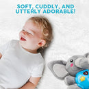STEAM Life Baby 3-6 Months Boy Gifts Musical Toys Plush Elephant Infant 0-6 6-12 Month Light Up Stuffed Aminal for Newborn Toddler by TinyTreasures Baby Boutique