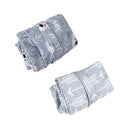 ALVABABY 2pcs Cloth Diaper Wet Dry Bags Waterproof Reusable with Two Zippered Pockets Travel Beach Pool Daycare Soiled Baby Items Yoga Gym Bag for Swimsuits or Wet Clothes L-YX3536 by TinyTreasures Baby Boutique