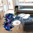 Quanhaigou Galaxy Wall Sticker,Space Wall Decal,Planet Wallpaper Decoration Decor by CozyNest Decor