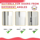 12 Pcs Door Pinch Guard Baby Proofing Jam Shield Door Finger Pinch Guard 47.2 x 7 Inch Hinge Cover Protectors for 90 and 180 Degree Gates Kids Pets Safety by TinyTreasures Baby Boutique