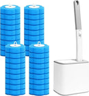Disposable Toilet Brush with Holder, Disposable Toilet Cleaning System with 36 Refills, Toilet Wand Kit for Bathroom Toilet Cleaning (Disposable Toilet Brush) by CozyNest Decor
