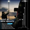 Devos Outdoor LightRanger 1200 - High-Performance LED Tripod Lantern with Adjustable Height, 1200 Lumens Brightness, and Long Battery Life. by GreenHaven Gardens