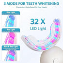 BESTEK Teeth Whitening Kit – 32X LED Light, 10-Min Fast Whitening, 4 Tubes of 35% Carbamide Peroxide Gel, Removes Coffee, Wine & Tobacco Stains - White by CozyNest Decor