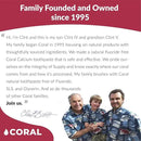 Coral Nano Silver Kids Fluoride Free Foaming Bubble Berry Coral Calcium Toothpaste, Natural Formula, SLS and Glycerin Free - 4 Ounce by CozyNest Decor