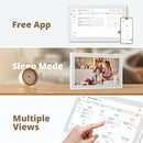 Digital Calendar 15.6" Chore Chart – 1080P Full HD Interactive Touchscreen, Smart Family Planner, Hearth Display Digital Wall & Desk Mountable for Seamless Scheduling by TinyTreasures Baby Boutique