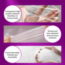 ZCHENBS® – Mattress Bags for Moving and Storage,Mattress Bag with Zippers,5 Mil Ultra-Thick Bed Bag,Waterproof,Anti-Tear,Heavy-Duty Mattress bag (Tansparent/Purple, Queen-(2 Pack)) by TinyTreasures Baby Boutique