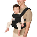 Ergobaby Omni Classic Baby Carrier Newborn to Toddler - Breathable Baby Carriers for Summer - All-Position Carrier with Lumbar Support (7-45 Pounds), Cotton, Pure Black by TinyTreasures Baby Boutique