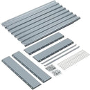 Land Guard 6×3×2ft Galvanized Raised Garden Bed, Planter Boxes Outdoor, Raised Garden Beds Outdoor for Vegetables, Flowers, Herbs, 269 Gallons, Modern Gray… by GreenHaven Gardens