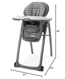 Graco Table2Table Premier Fold 7 in 1 Convertible High Chair | Converts to Dining Booster Seat, Kids Table, and More, Maison by TinyTreasures Baby Boutique
