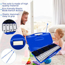EASTROCK Glockenspiel Xylophone for Kids, Professional Music Teaching, Gifts (Blue) by TinyTreasures Baby Boutique