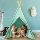 Teepee Tent for Kids-Portable Children Play Tent Indoor Outdoor (Green) by TinyTreasures Baby Boutique