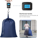 Polecasa Heavy Duty Large Laundry Bag with 130gsm Tear Resistant Fabric and Handles, Easy to Carry Durable Dirty Clothes Drawstring Bag, Perfect for College Dorm, Travel, 28”x36”, Navy by TinyTreasures Baby Boutique