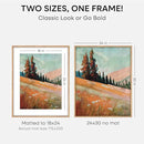 Homeforia 24x30 Picture Frame Wood, High End Natural Oak 24 x 30 Frame with Mat 18 by 24, 24x30 Light Wooden Poster Frames Matted to 18x24 Photo, 30by24 Large Frame, Tempered Glass, Wall Kit, Set of 1 by CozyNest Decor