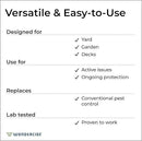 Wondercide - Outdoor Pest Control Spray with Natural Essential Oils - Mosquito, Ant, Insect Repellent, Treatment, Killer - Safe Around Pets Kids 32 oz by GreenHaven Gardens