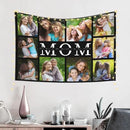 Custom Tapestry For Wall Bedroom Custom Backdrop Personalized Image Text Photo Customized Funny Tapestry Banners And Signs Mother's Day Horizontal Tapestrys by CozyNest Decor