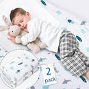 Incontinence Bed Pads 2 Pack, Bed Pads Washable Waterproof, Pee Pads for Kids, Adults, Elderly, and Pets, Bed Wetting Pads for Twin and Toddler Beds, Reusable Puppy Pads, Non Slip and Easy to Change by TinyTreasures Baby Boutique