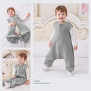 HOMEAL Toddler Sleep Sack with Feet 5t-7t, Sleeveless Sleeping Sack with Legs 1.0 TOG by TinyTreasures Baby Boutique