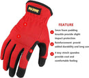 DULFINE High Performance Work Gloves For Men(3 Pairs Pack), High Dexterity Touch Screen For Multipurpose,Excellent Grip (Medium) by GreenHaven Gardens