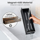 Magnetic Spice Rack for Refrigerator, Kitchen Organizer and Storage Shelf, Black (6 Pack)… by CozyNest Decor