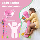 Baby Toys 6-12 Months Music Caterpillar Infant Toys Stuffed Animals 0-3-6 Months Teething Tummy Time Sensory Toys with Mirror Rattle&Pull String for Boys Girls Birthday Gifts|Candy Pink,Leafy by TinyTreasures Baby Boutique