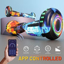 Scooter, Bluetooth & Corlorful LED Lights, Gifts for Kids & Adults & Girls & Boys, for All Ages by TinyTreasures Baby Boutique