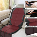 Car Seat Protector,2 Pack Automotive Seat Protectors Baby Carseat Pad Waterproof Durable 600D Fabric for Child Baby Car Seat Mat Vehicle Pet Cover 2 Storage Pockets (Wine Red) by TinyTreasures Baby Boutique