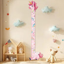 Personalized Name Growth Chart for Kids, Unicorn Wooden Wall Decor Growth Chart, Wall Decor for Kids Room, Wooden Growth Chart for Wall and Nursery Medical Office Toddler Playroom by CozyNest Decor