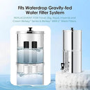 Waterdrop NSF/ANSI 42&372 Standard Gravity Water Filter, Replacement for Berkey® BB9-2® Black Filters & PF-2® Fluoride Filters, Berkey® Gravity Water Filter System and Waterdrop King Tank Series by CozyNest Decor