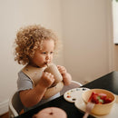 mushie 100% Silicone Training Cup & Straw for Toddlers | 6 Months+ (Natural) by TinyTreasures Baby Boutique