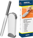 Self-Cleaning Pet Hair Remover for Laundry, Dog Hair Remover, Cat Hair Remover, Pet Lint Roller Brush, Reusable Cleaner Brush, Lint Brush for Clothes, Pet Lint Brush B (Gray) by CozyNest Decor
