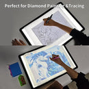 Phylosal Rechargeable A3 Light Pad with Carry Bag, Ultra-Thin Magnetic Tracing Light Box for Drawing, Diamond Art Painting Light Board with Side Button, Super Bright Light Table for Sketching (Black) by TinyTreasures Baby Boutique